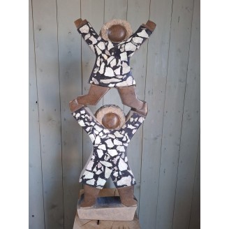 Having fun van Dominic Benhura