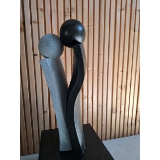(tuin)beeld Couple, gemaakt door Kelvin Ferenando.