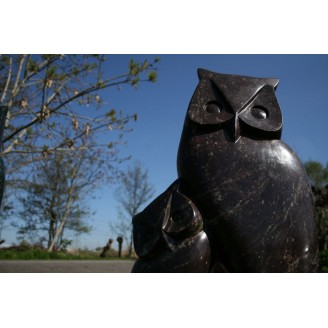 Owl, Mother and child (verkocht)